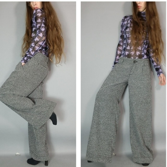 Free People Wide Leg Trouser 4 - Picture 1 of 8